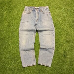 Levi’s 550 Relaxed Fit Jeans Light Wash Denim Vintage Size 34x32